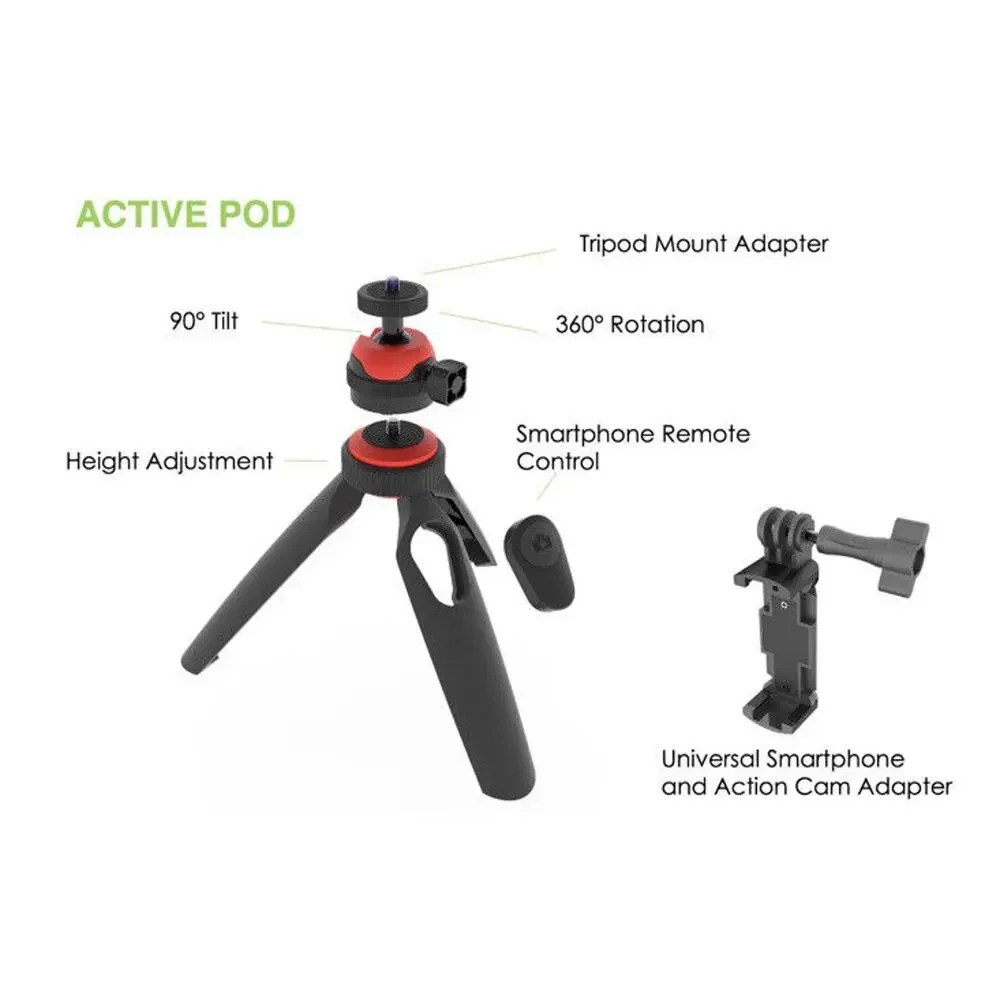 NEW GO VIRAL Super Star Vlogging Kit with LED Light Microphone Tripod & Mount